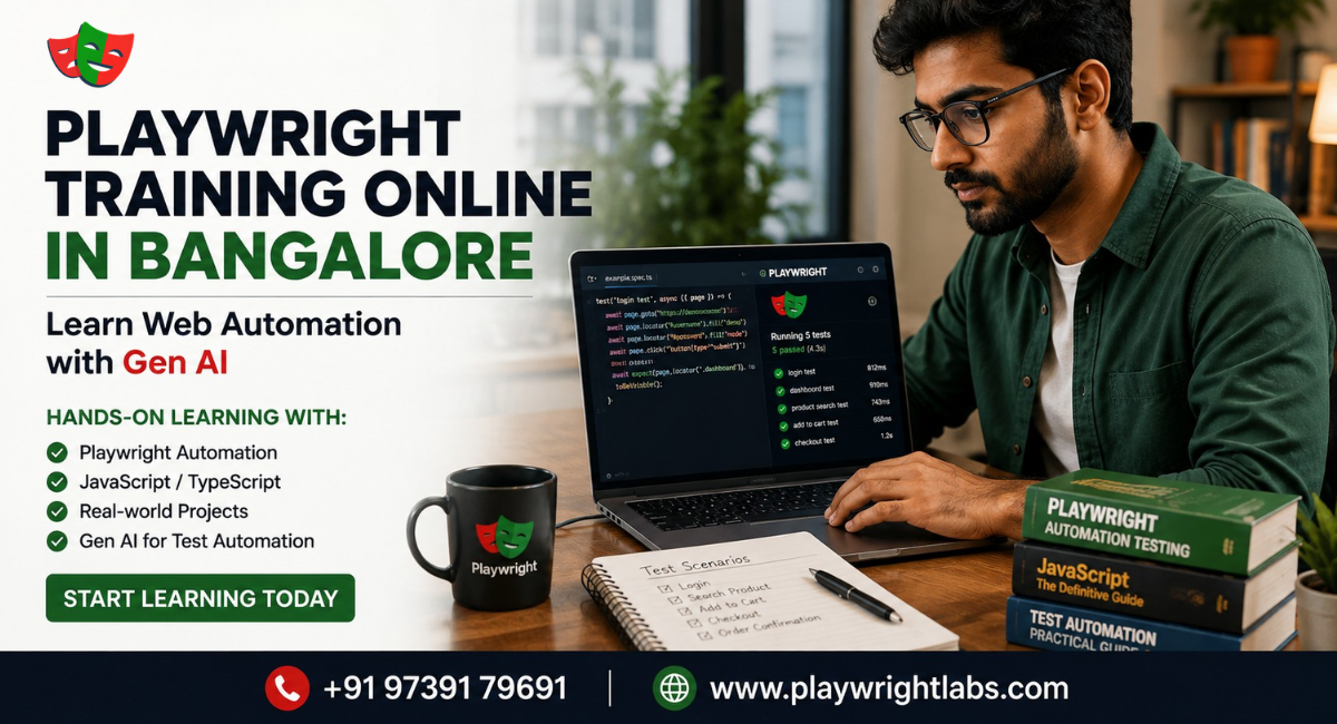 Playwright Training in Bangalore